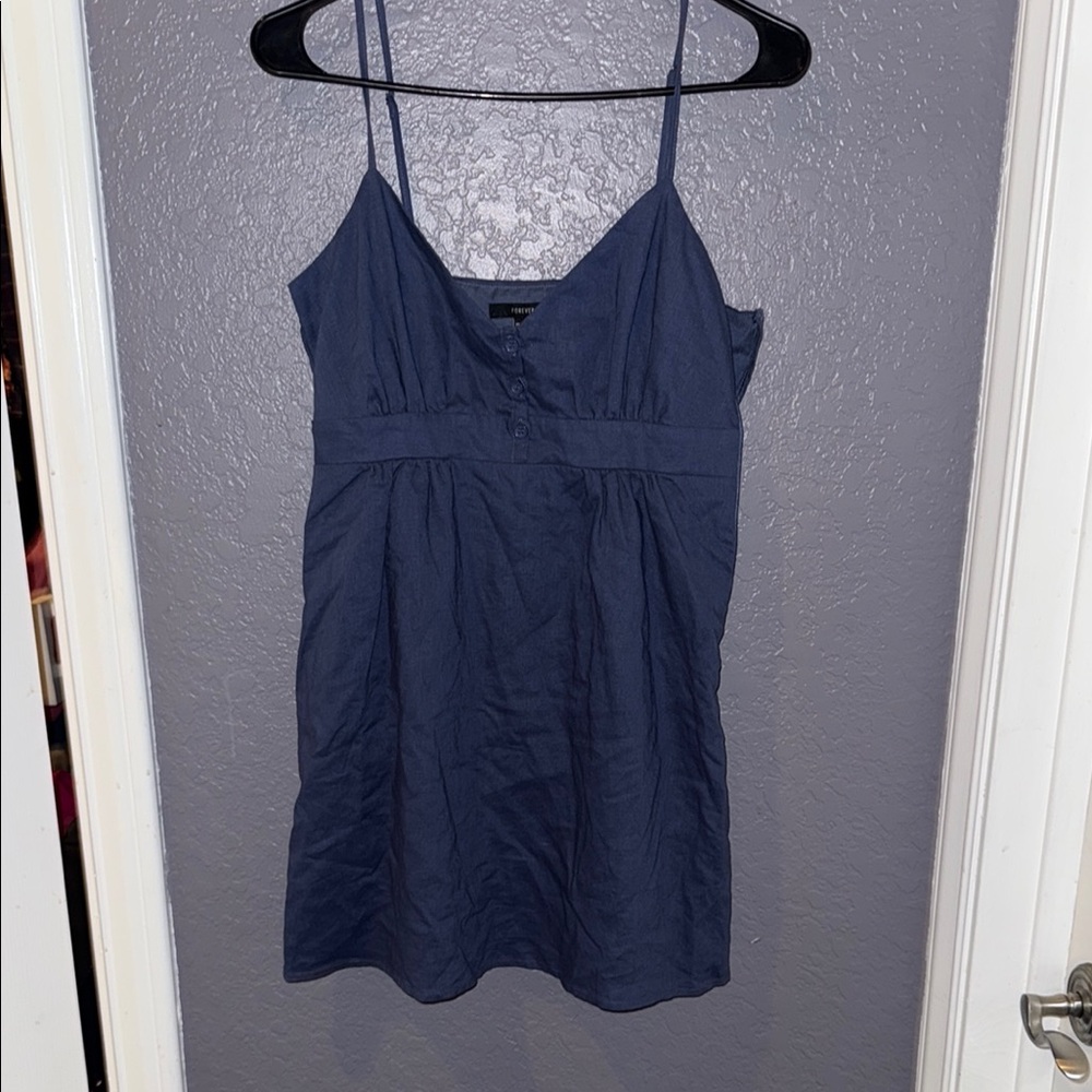 Forever 21 Navy Mini Dress